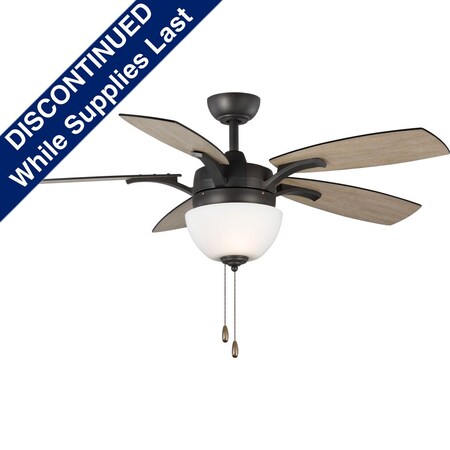 Progress Lighting Olson Collection Five-blade 52" Ceiling Fan with LED Light Kit P2598-143